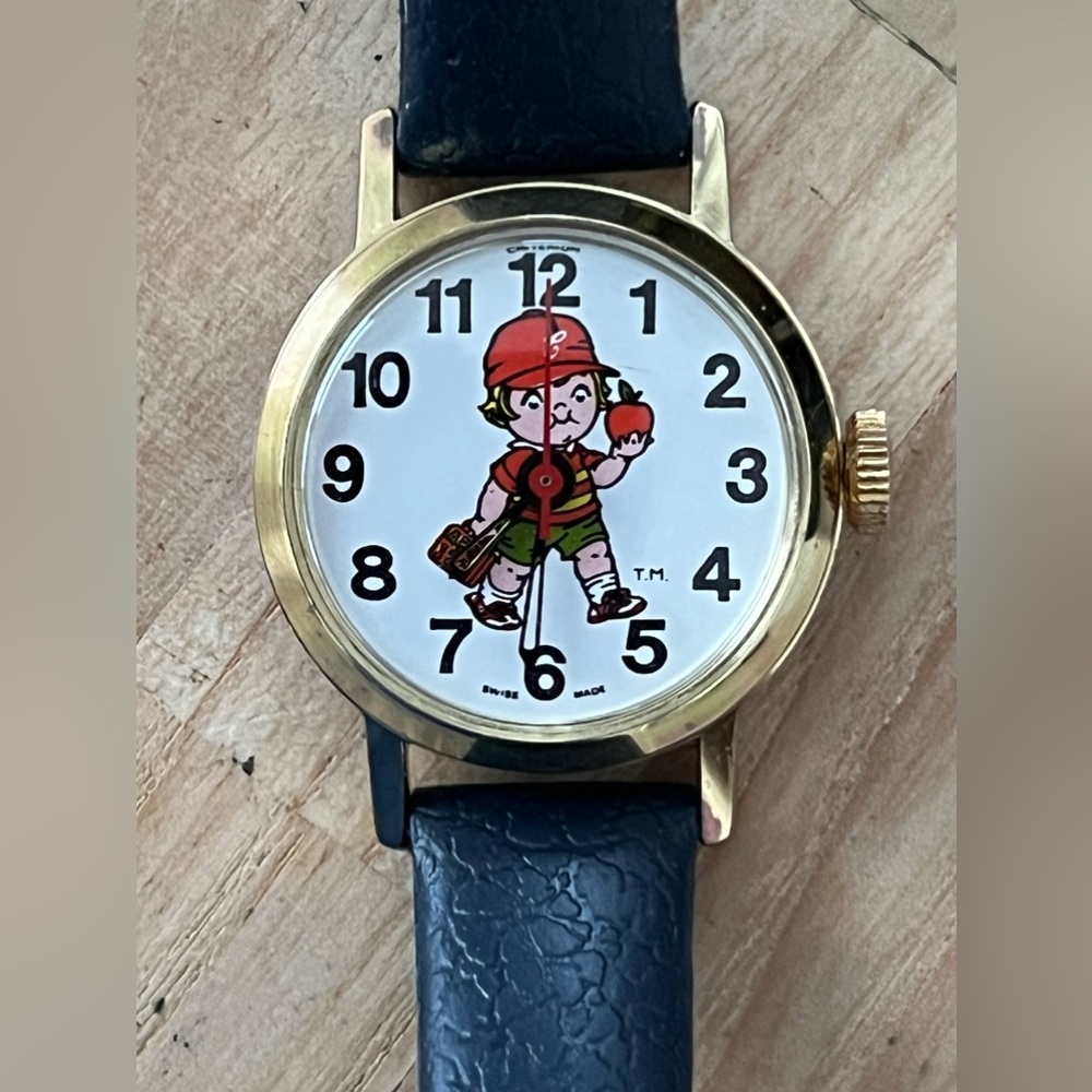 Rare Campbell Soup Company 1982 Original Edition Kids Watch Vintage Mechanical